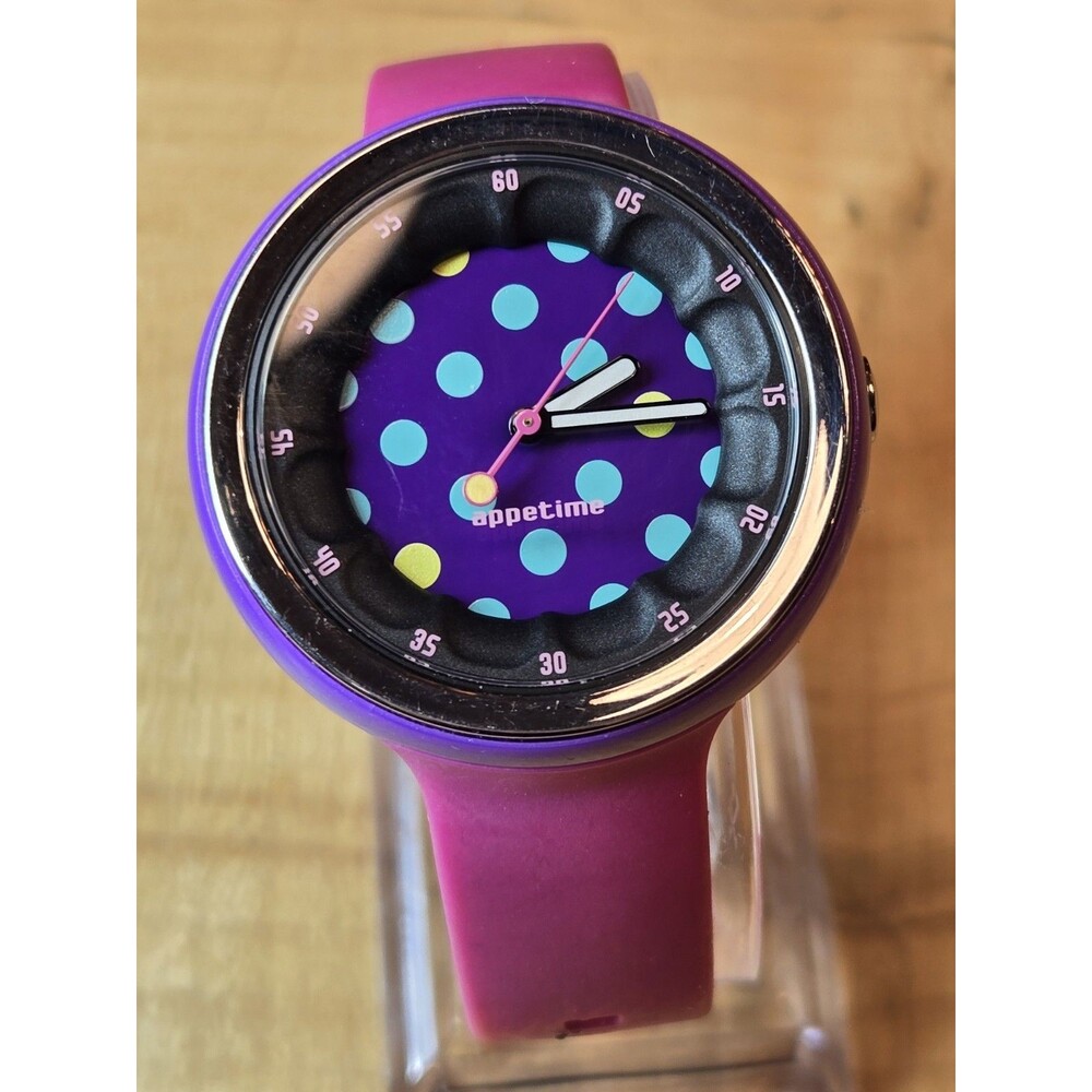 Appetime SVJ211134 Sparkling Pink & Purple Watch. New Battery